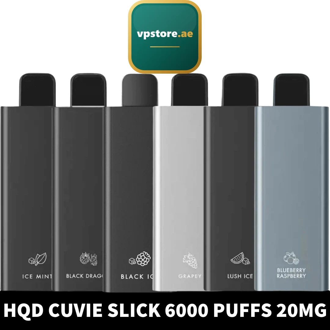 HQD Cuvie Slick 6000 Puffs 20mg Disposable Vape HQD Cuvie Slick 6000 Puffs 20mg Disposable Vape